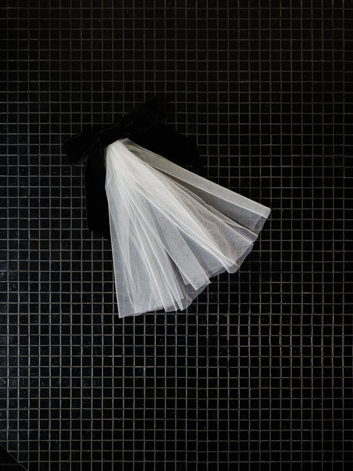 Velvet Bow Veil