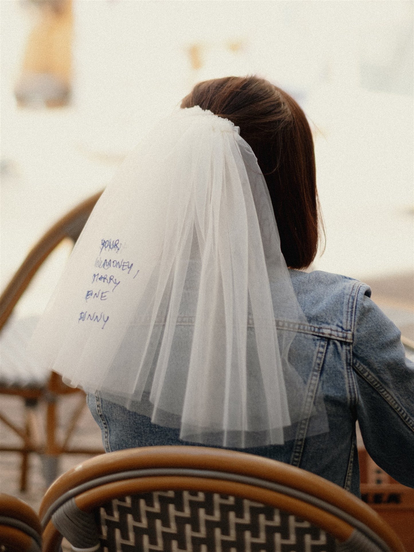 Marry someone funny Veil