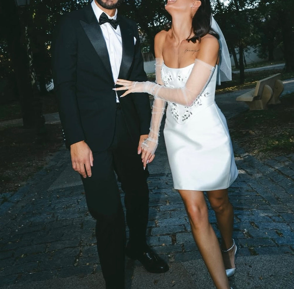 Manchettes de mariée personnalisées