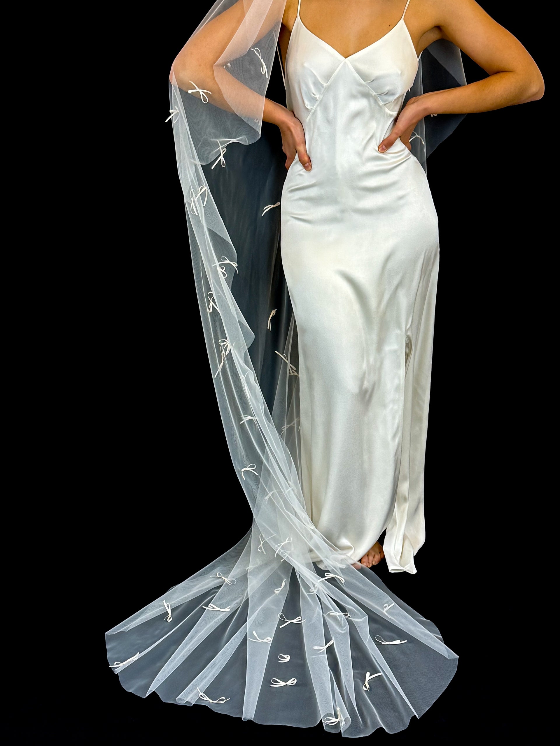 Voile de mariée Michelle P. Accessoires cheveux mariage The Wedding Explorer